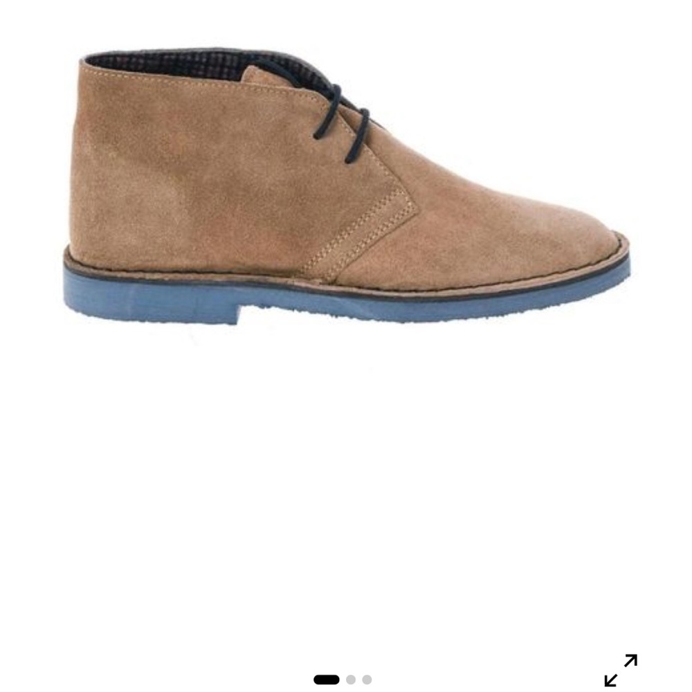 Daniele Alessandrini Men Red Suede Boots - Picture 3 of 7